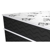 Cama Box Conjugado Casal: Colchão Molas Prolastic ProDormir Springs Pillow Black  (138x188x41) Probel - 3