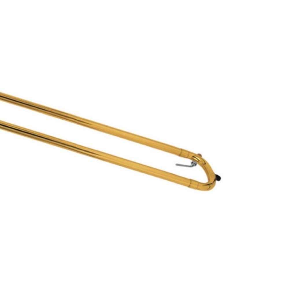 Trombone De Vara Tb 200v Laqueado Dourado Com Case New York [f097] - 5