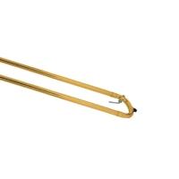 Trombone De Vara Tb 200v Laqueado Dourado Com Case New York [f097] - 5