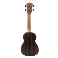 Ukulele Moani Mauna Soprano 21\'\' Ebony C- Bag Ukeb-21eq [f035] - 8