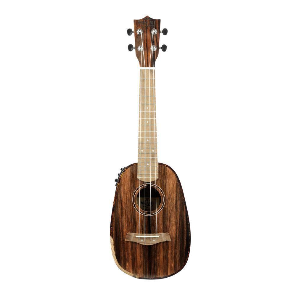 Ukulele Moani Mauna Pineapple Concerto 23\' Ebony Com Bag [f035] - 1