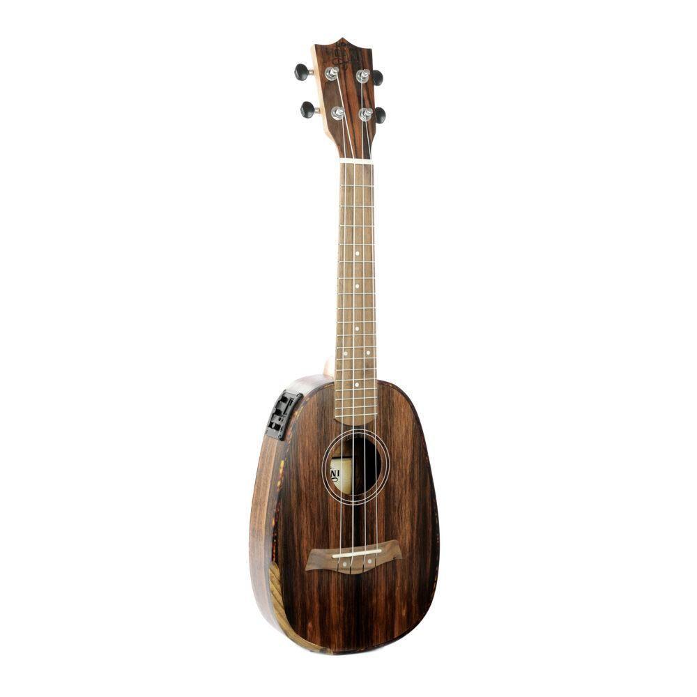 Ukulele Moani Mauna Pineapple Concerto 23\' Ebony Com Bag [f035] - 3