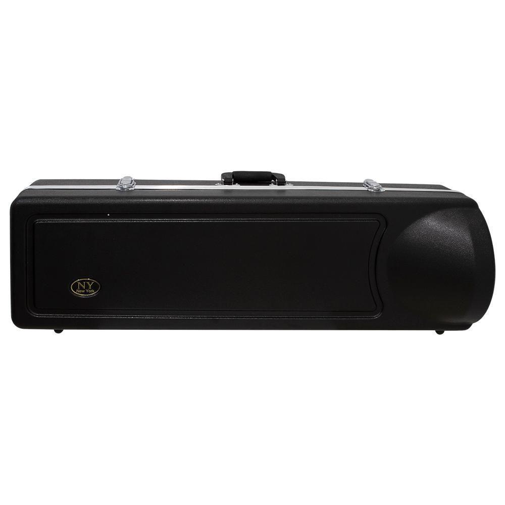 Trombone De Vara Com Rotor Tb 200vr Laqueado Dourado Com Case New York [f097] - 5