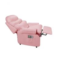 Poltrona Reclinável Barão Papai Mamãe Amamentação Estética Corano Rosa - 5