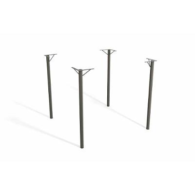 Base Mesa De Jantar Sena M057 Aço S-tampo Bronze - Kappesberg