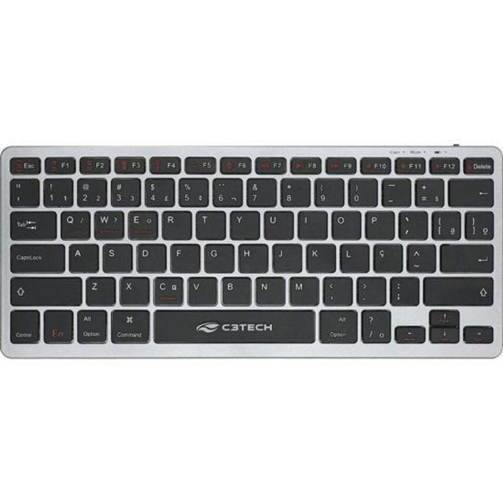 Teclado C3tech K-bt50bk Bluetooth Recarregável [f002] - 1