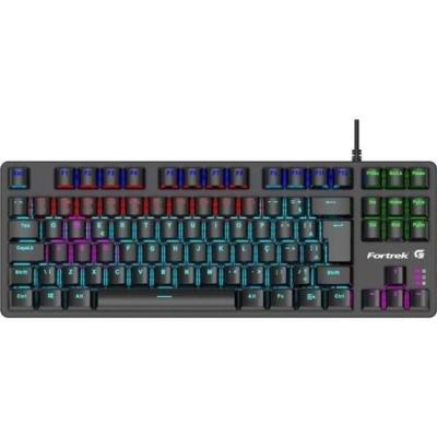 Teclado Gamer Mecânico Fortrek Black Hawk Compact Rainbow [f002]