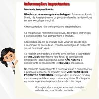 Gaveteiro Com Rodizio E 2 Gavetas Ripado Me4175 Branco Tecno Mobili Branco