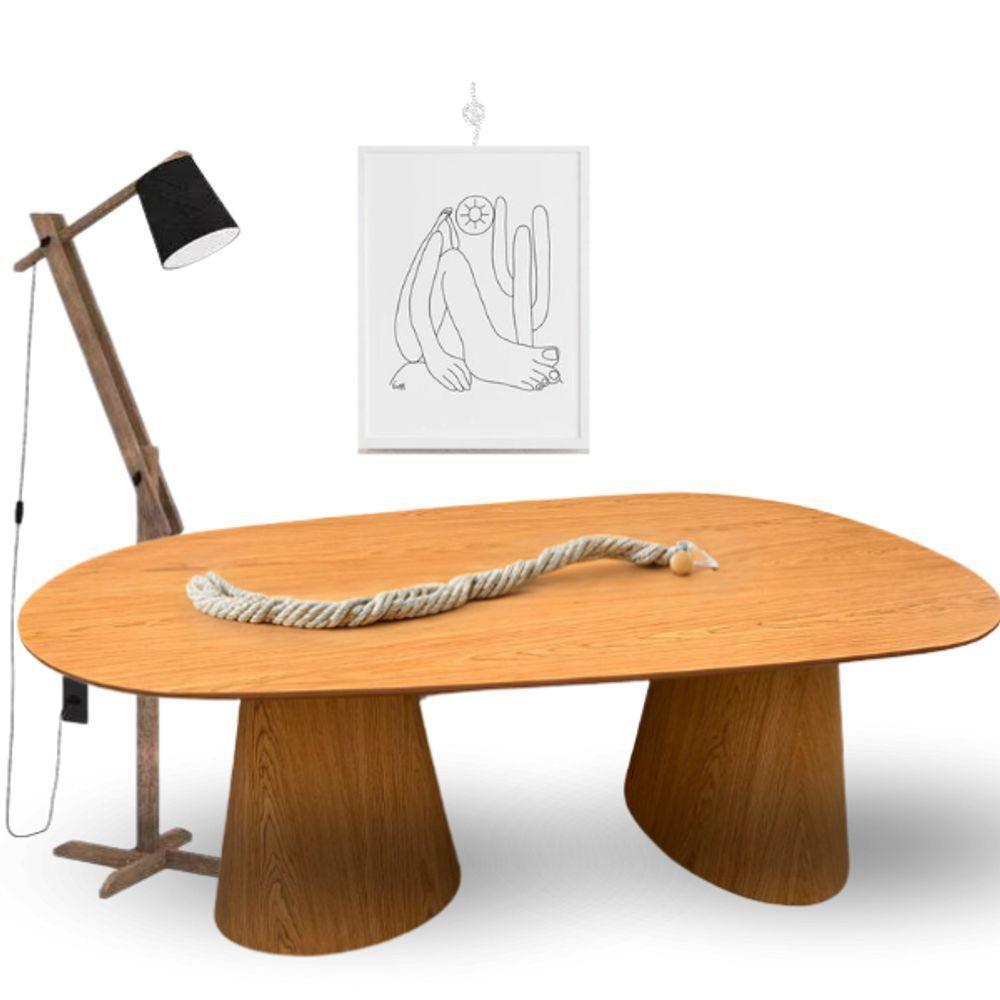 Mesa De Jantar Organica Tripper Em Freijo 260x140cm - 1