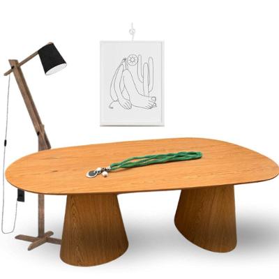 Mesa De Jantar Organica Tripper Em Freijo 198x122cm