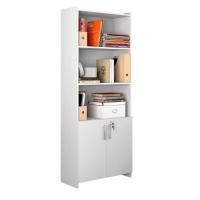 Armário Multiuso Para Escritório Com 2 Portas 56118 Notável Branco New