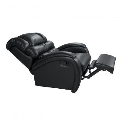 Poltrona Imperial Zero Wall Reclinável Corano preto 311