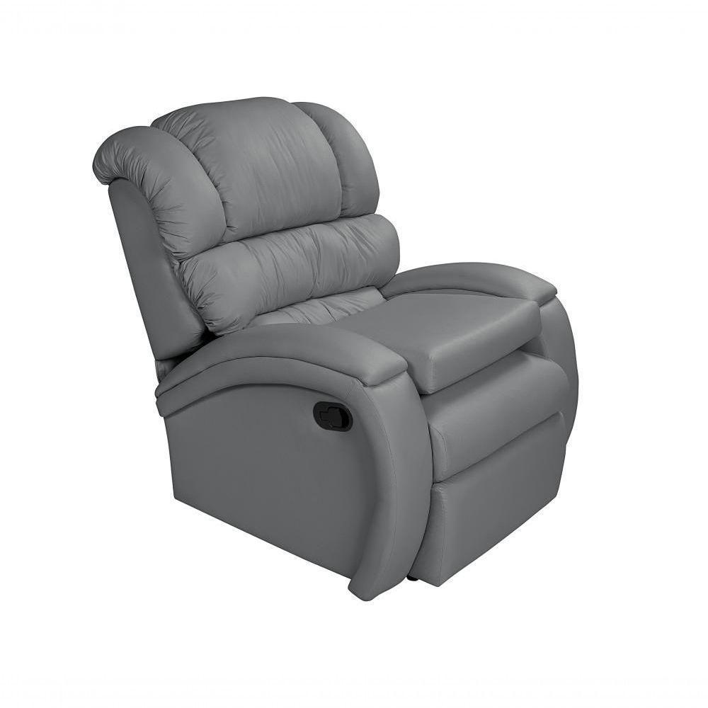 Poltrona Reclinável Imperial Zero Wall Papai Mamãe Com Assento De Elevação Corano Cinza 312 - 1
