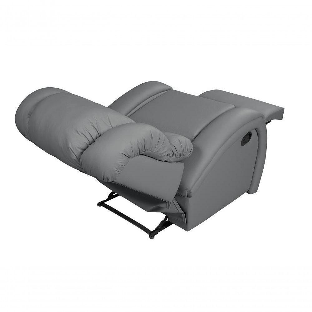 Poltrona Reclinável Imperial Zero Wall Papai Mamãe Com Assento De Elevação Corano Cinza 312 - 6