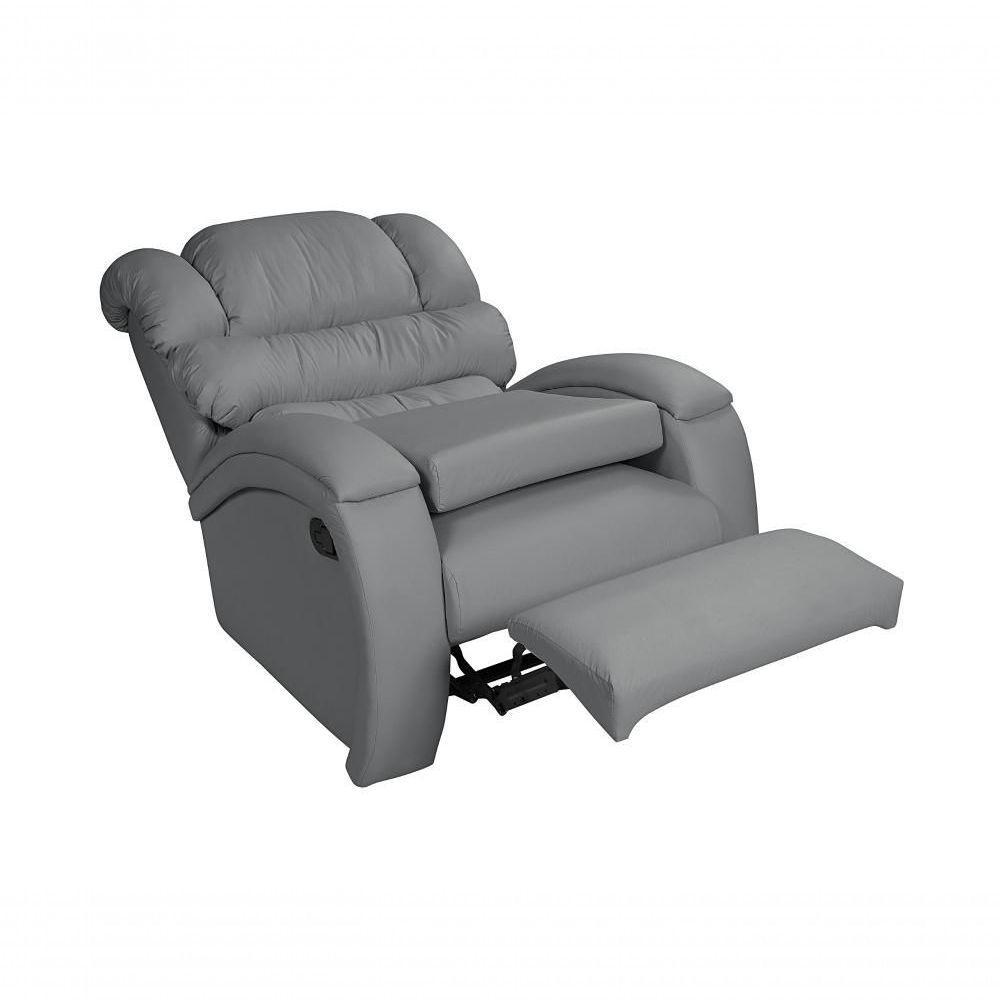 Poltrona Reclinável Imperial Zero Wall Papai Mamãe Com Assento De Elevação Corano Cinza 312 - 7