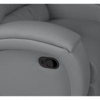 Poltrona Reclinável Imperial Zero Wall Papai Mamãe Com Assento De Elevação Corano Cinza 312