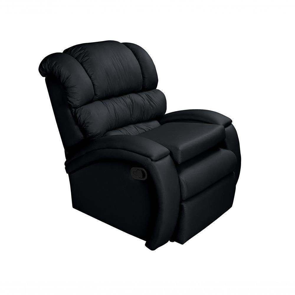 Poltrona Reclinável Imperial Zero Wall Sobrancelha Lashes Com Assento De Elevação Corano Preto 311 - 1