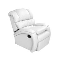 Poltrona Reclinável Imperial Zero Wall Papai Mamãe Com Assento De Elevação Corano Branco 036 - 1