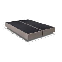 Base Sommier Box Bipartido King (193x203x25) Kappesberg Cr35174 Bege Bege Claro - 2