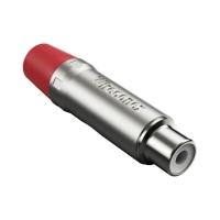 Plug Rca Fêmea Nickel Plt Wc 1222 Fl Rd Ni Wireconex 10 Unidades [f108]