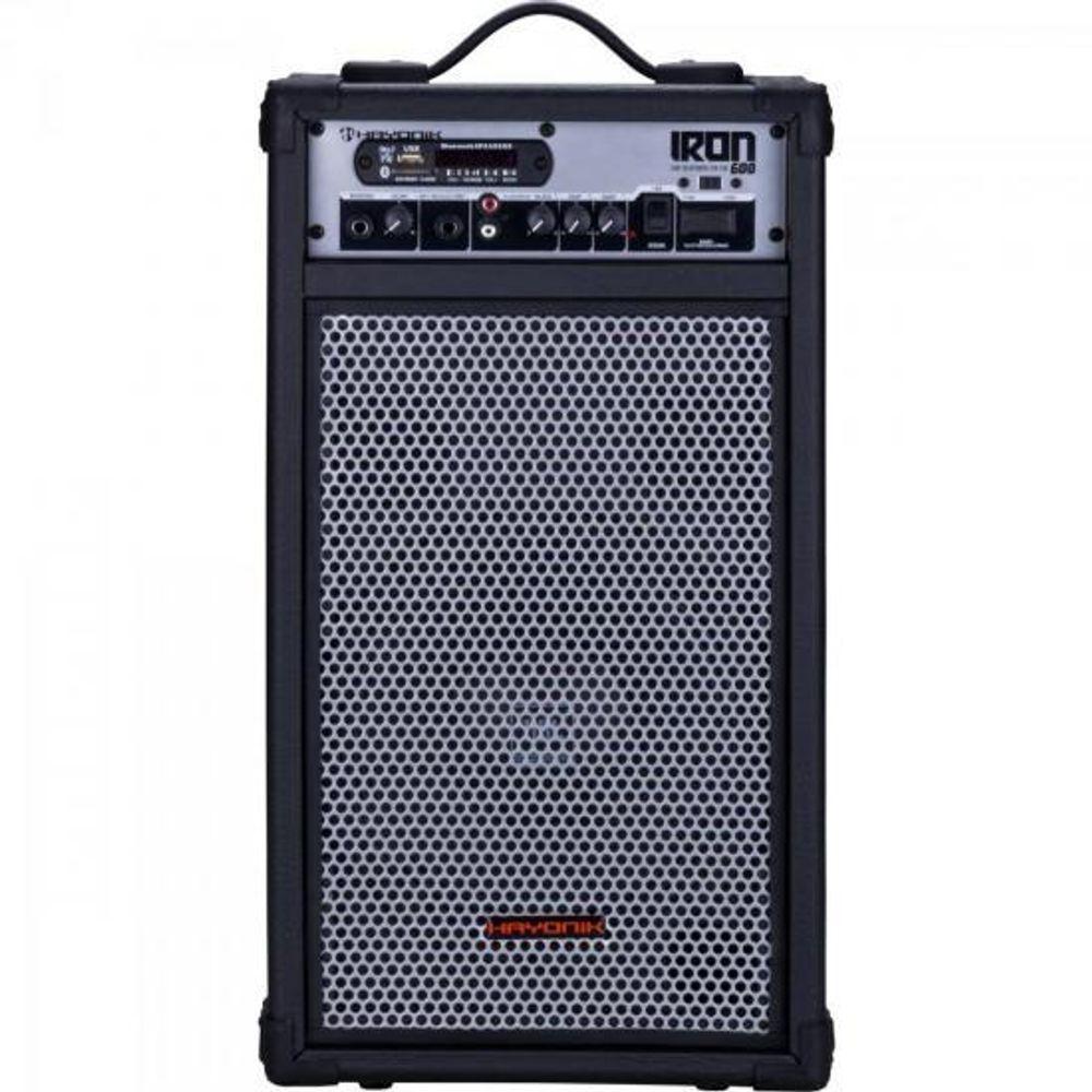 Caixa Multiuso Hayonik Iron 600 100w Bluetooth Preta [f003] - 1