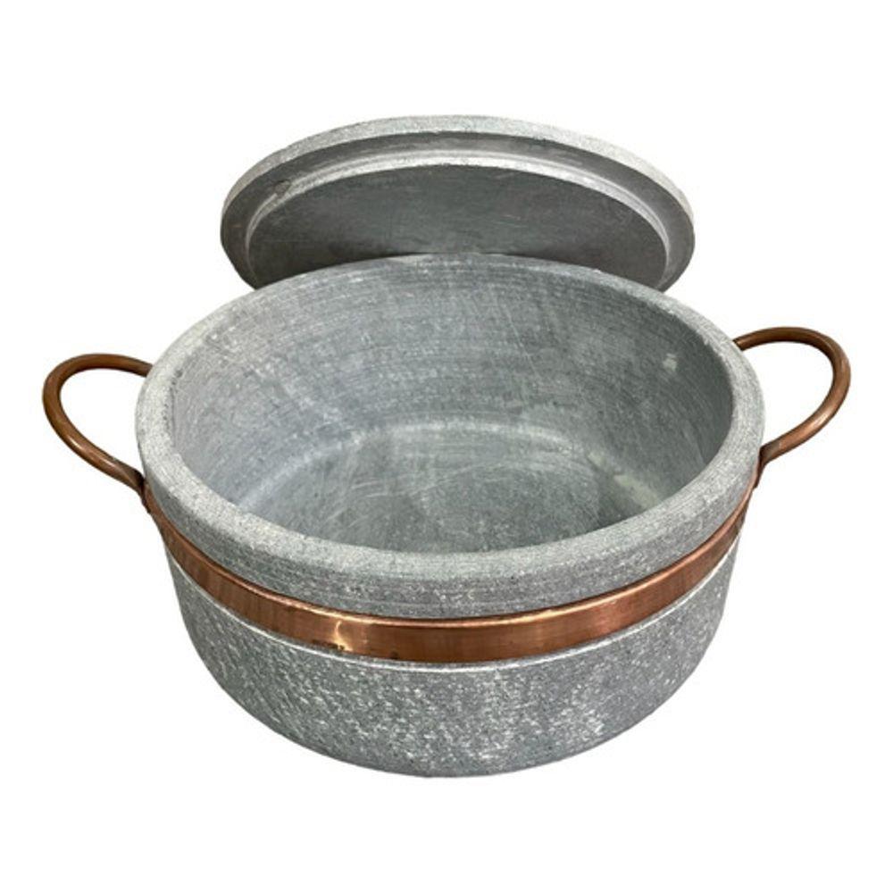 Kit Panela + Frigideira De Pedra Sabão - 4