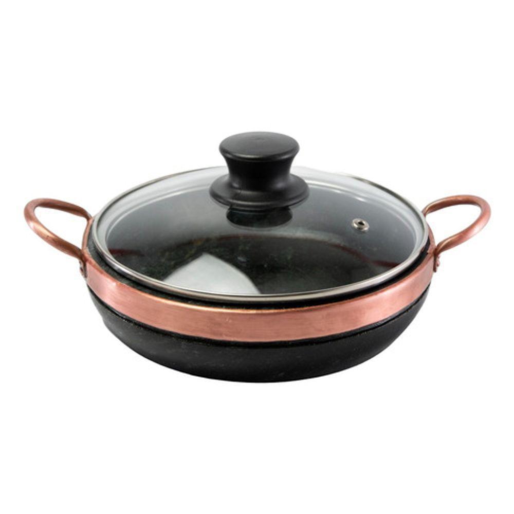 Kit Panela + Frigideira De Pedra Sabão - 8