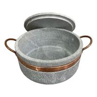 Kit Panela + Frigideira De Pedra Sabão