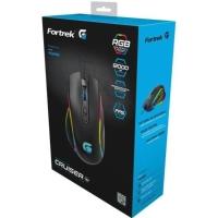 Mouse Gamer Fortrek Cruiser New Edition 12000 Dpi Rgb Preto [f002] - 2