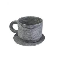 Kit 4 Xícaras De Pedra Sabão De Chá 200 Ml Com Pires - 3