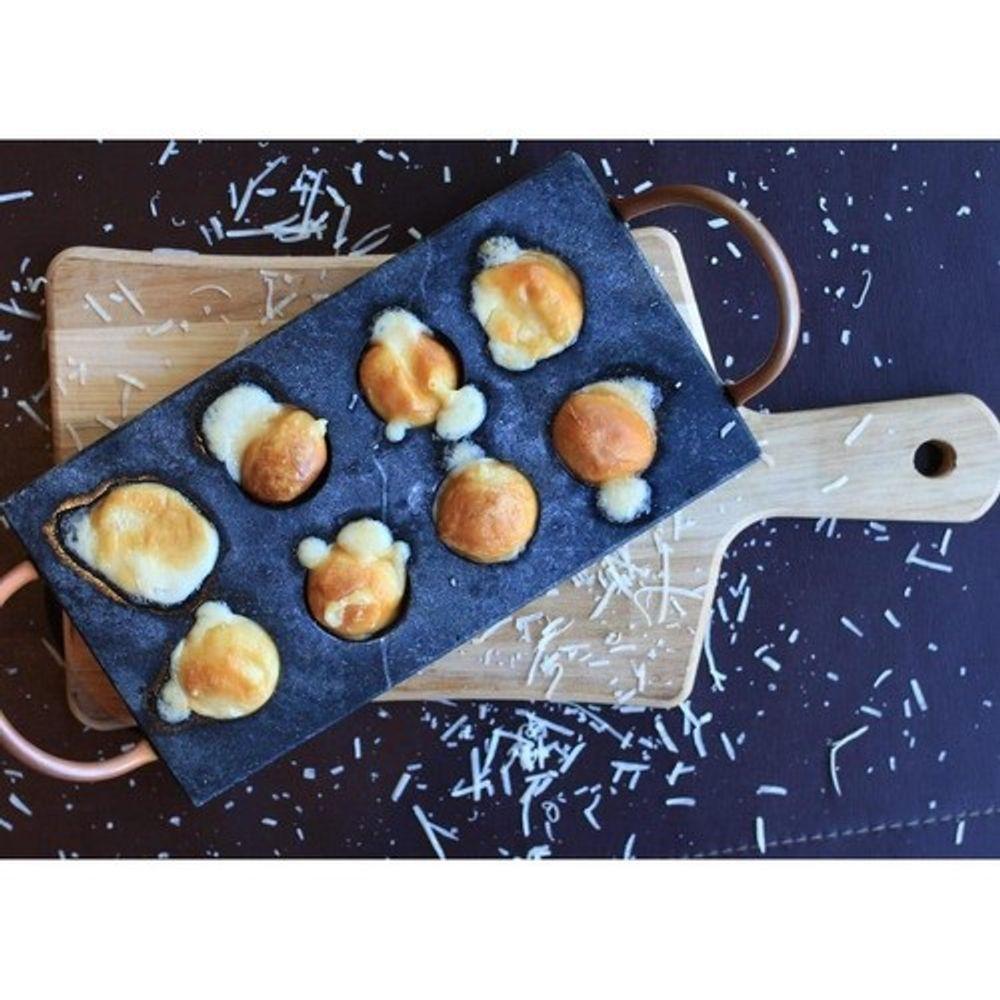 Pedra Para Queijo Provolera Retangular Pedra Sabão - 2