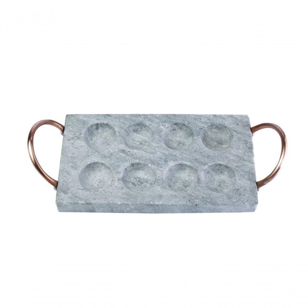 Pedra Para Queijo Provolera Retangular Pedra Sabão - 4