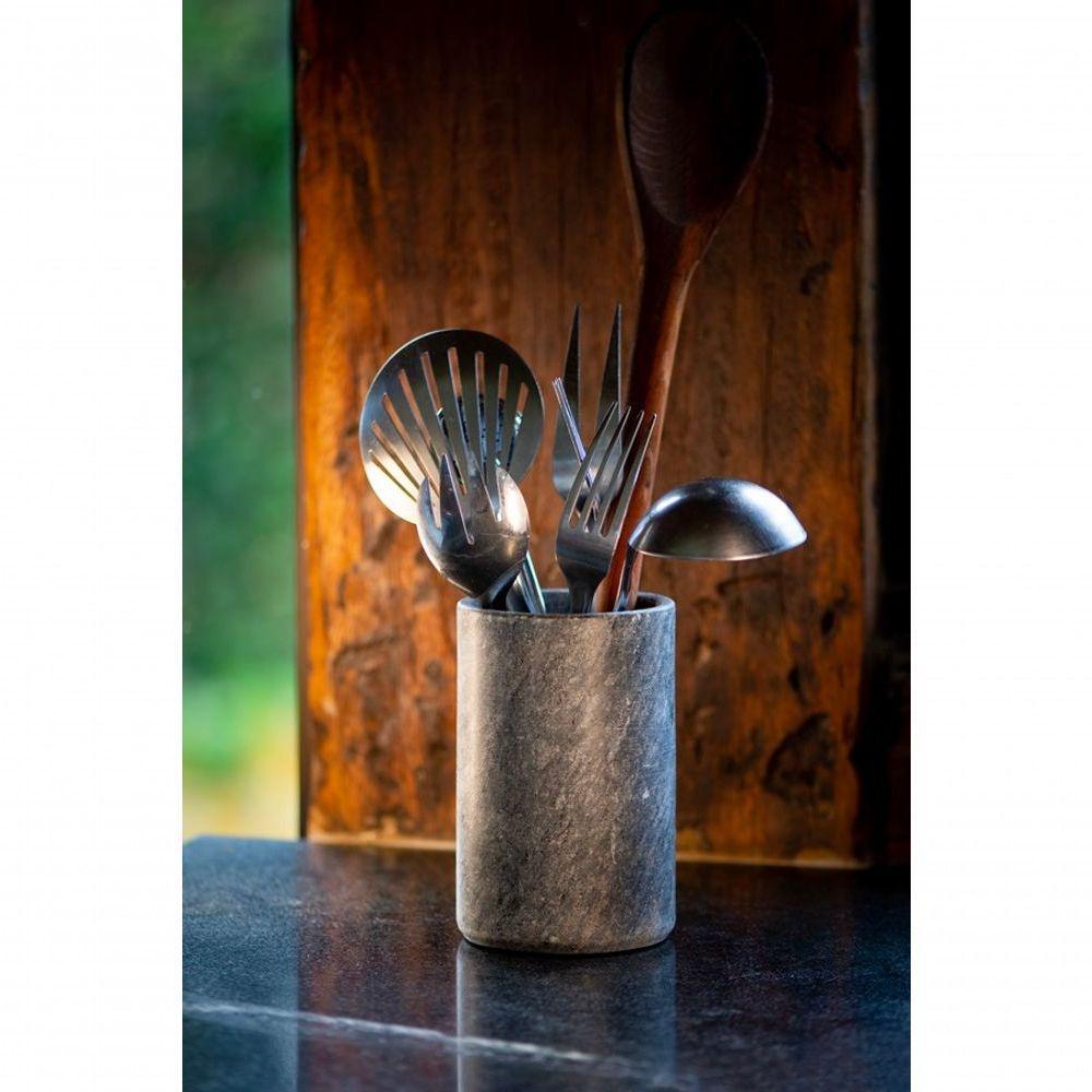 Porta Utensíos Pedra Sabão Multiuso 14 X 8 Cm - 3