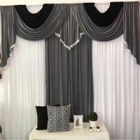 Cortina Niagara Para Varão Em Malha 3,00m X 2,60m Sala Quarto - Preta - 1