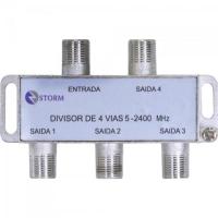 Divisor Satélite 1-4 5-2400 Mhz Storm - Pct - 10 - 1