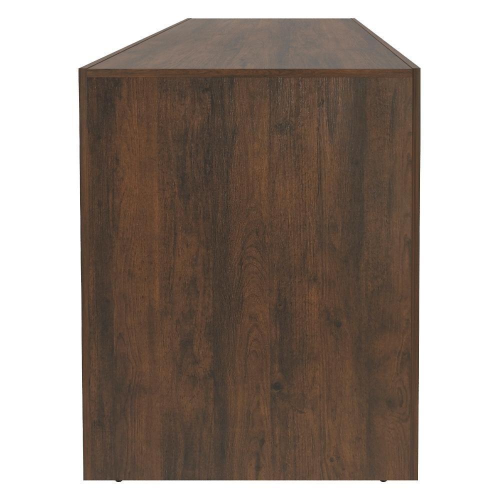 Escrivaninha Mesa Escritorio 180 Cm Me4185 Rustico Tecno Mobili Rustico - 6