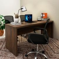 Escrivaninha Mesa Escritorio 180 Cm Me4185 Rustico Tecno Mobili Rustico - 2