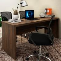 Escrivaninha Mesa Escritorio 180 Cm Me4185 Rustico Tecno Mobili Rustico