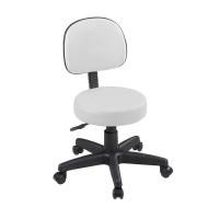 Poltrona Reclinável Barão Sobrancelha Corano Com Mocho E Assento De Elevação Branco 036 - 8