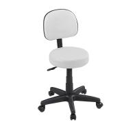 Poltrona Reclinável Barão Sobrancelha Corano Com Mocho E Assento De Elevação Branco 036 - 10