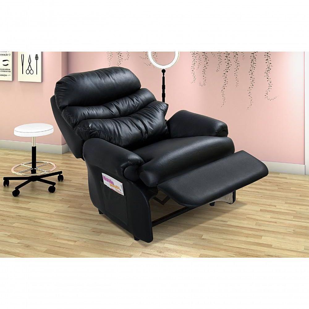 Poltrona Reclinável Barão Amamentação Corano Com Mocho E Assento De Elevação Gelo 308 - 5