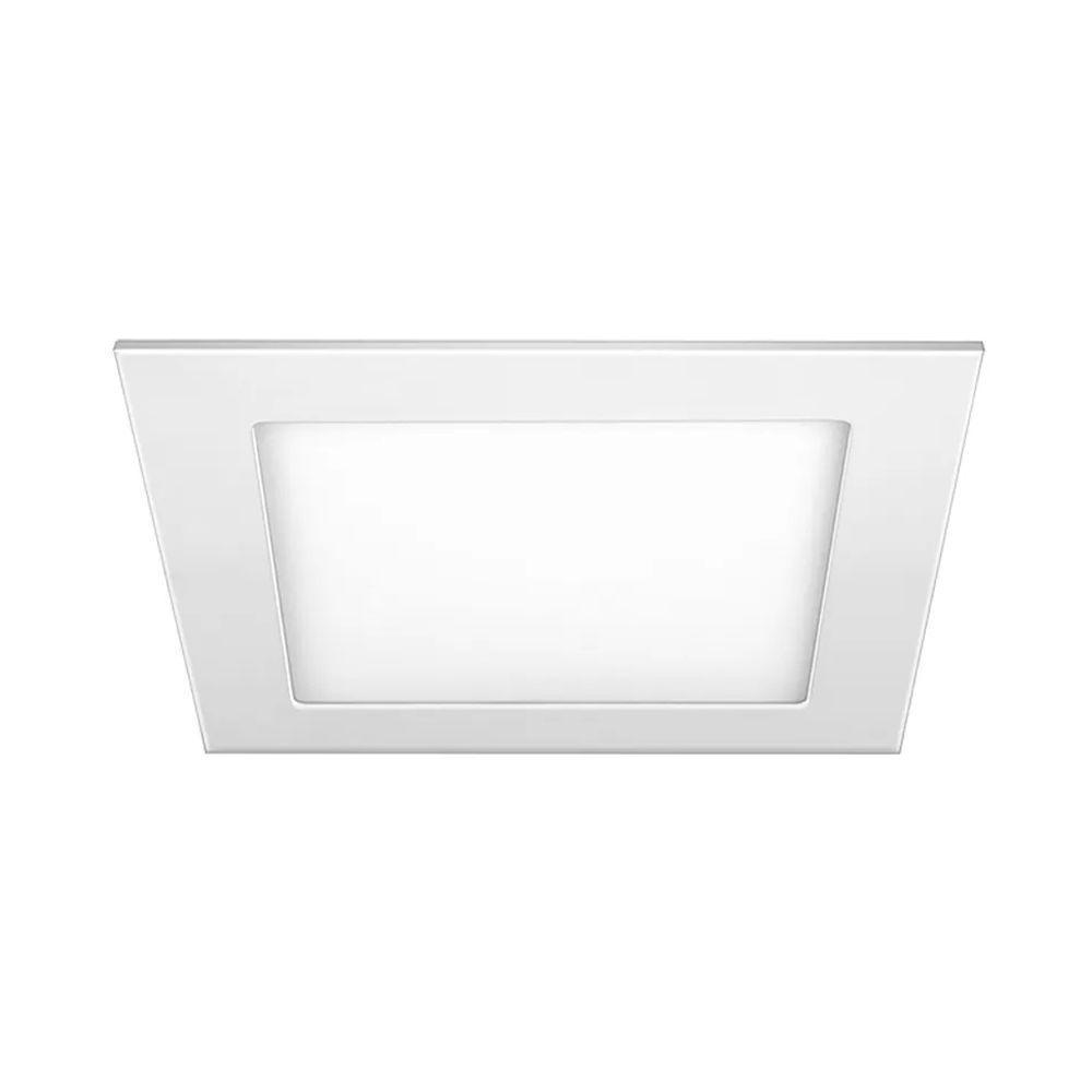 Painel De Led Quadrado Embutir 18w Bivolt Blumenau 6500k Luz Fria - 4