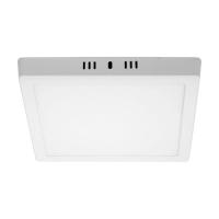 Painel De Led Quadrado Sobrepor 18w Bivolt Blumenau 3000k Luz Quente - 3