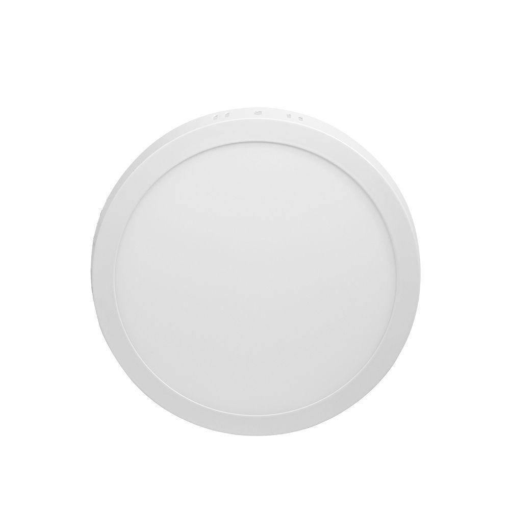Painel De Led Redondo Sobrepor 24w Bivolt Blumenau 4100k Luz Neutra - 2