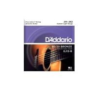 Cordas Para Violão Aço D Addario Bronze 80-20 Ej13-b+pl011 011" 052" Corda Extra Pl010 - 1