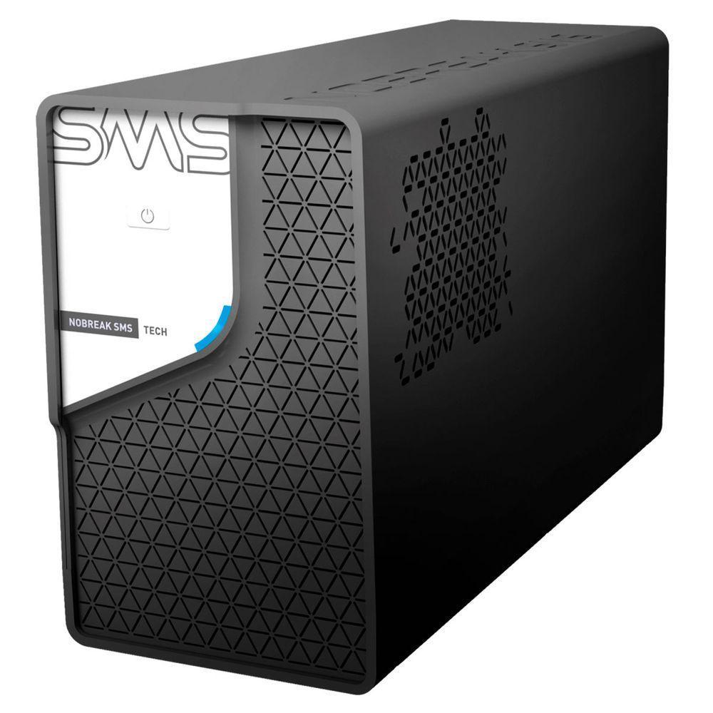 Nobreak 1200va Sms Tech, Entrada Bivolt Automático, Saída 115v, 8 Tomadas - 29304 - 4