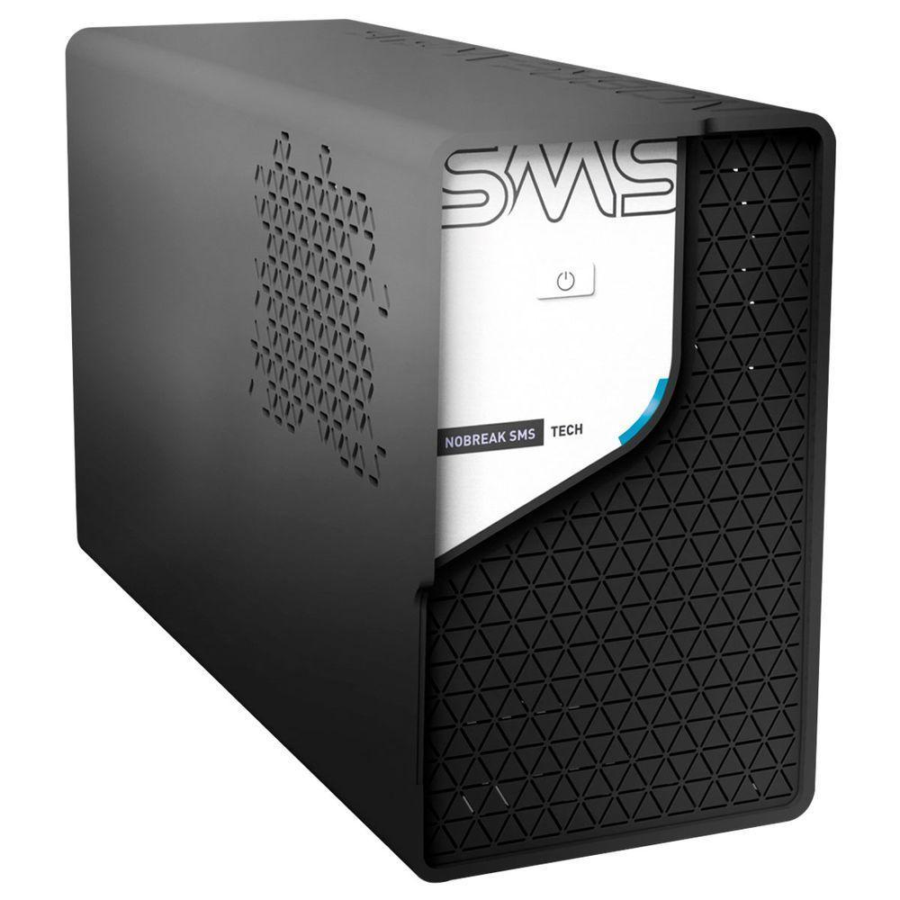 Nobreak 1200va Sms Tech, Entrada Bivolt Automático, Saída 115v, 8 Tomadas - 29304 - 5