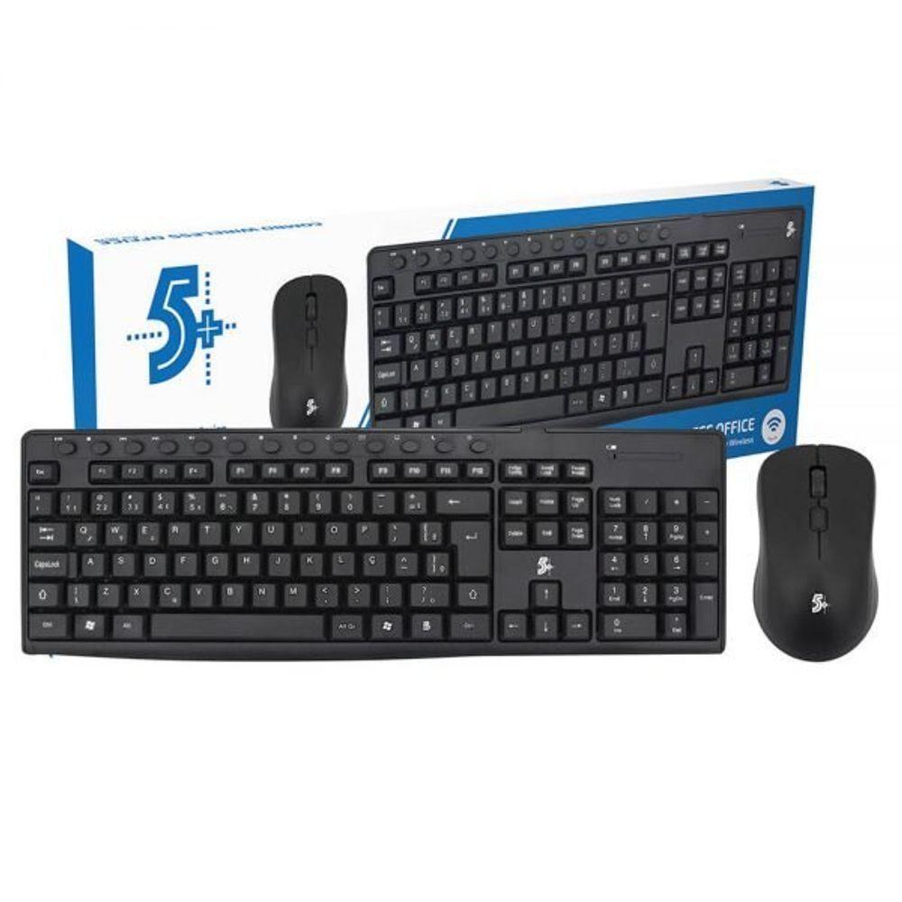 Combo Wireless 2.4ghz Office - Mouse E Teclado - 2
