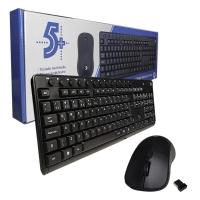 Combo Wireless 2.4ghz Office - Mouse E Teclado - 1