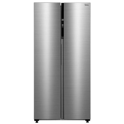 Geladeira Frost Free Side By Side 442L Cor Inox Midea 220v MDRS598FGA042